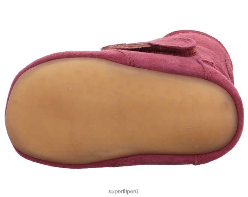 educación física Superfit bebés papageno - zapatilla con cierre de velcro rosa V06L24515 zapatillas