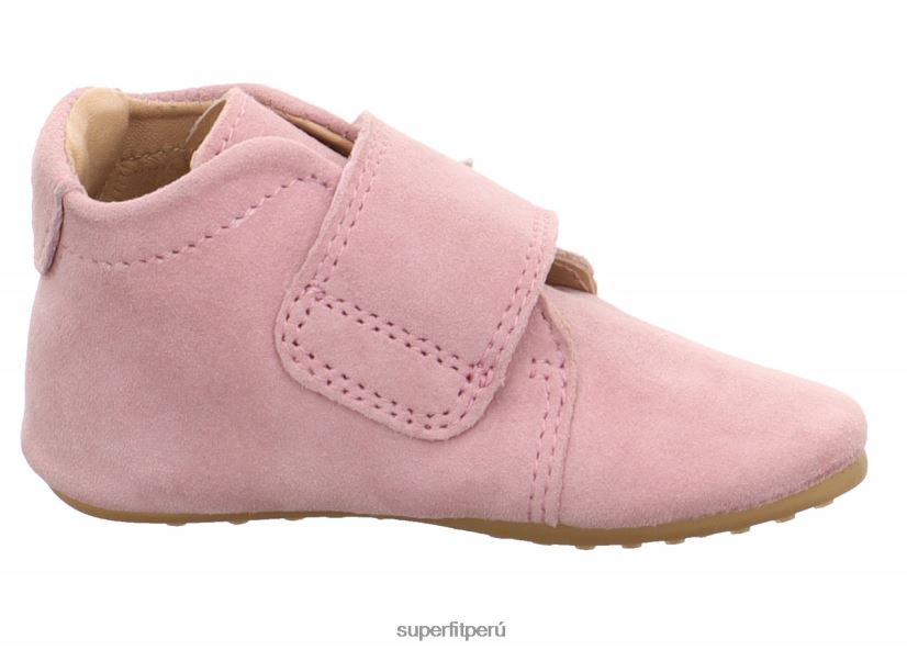 educación física Superfit bebés papageno - zapatilla con cierre de velcro rosa/plata V06L24502 zapatillas