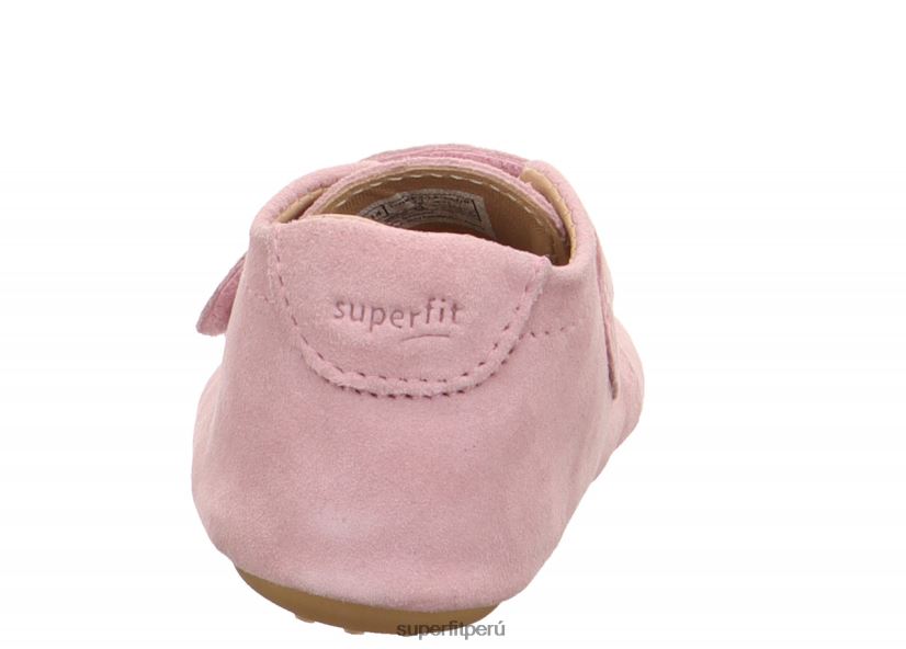 educación física Superfit bebés papageno - zapatilla con cierre de velcro rosa/plata V06L24502 zapatillas