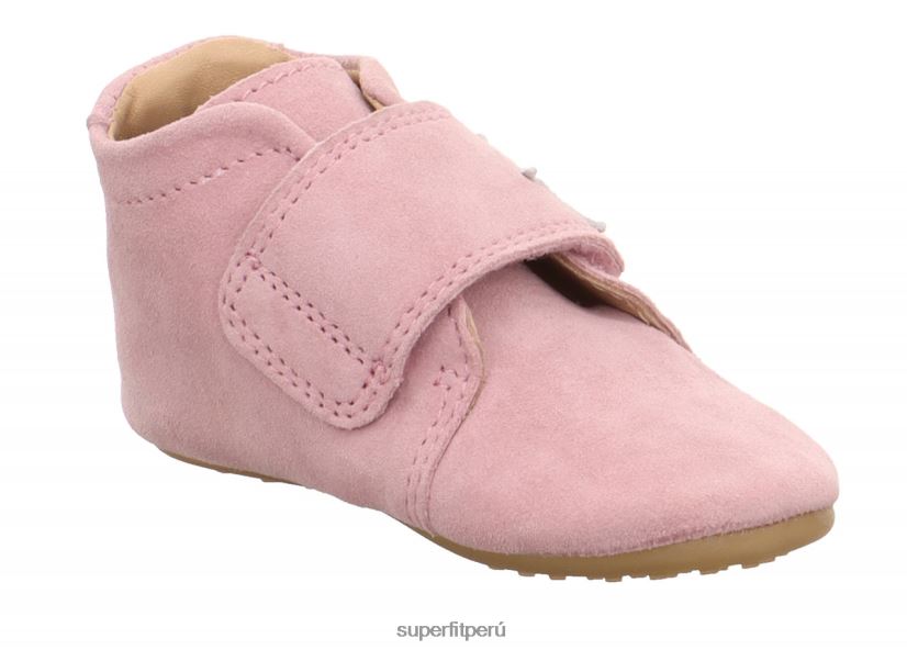 educación física Superfit bebés papageno - zapatilla con cierre de velcro rosa/plata V06L24502 zapatillas