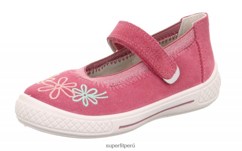 educación física Superfit niños pequeños tensy - bailarina con cierre de velcro rosa V06L24606 bailarinas