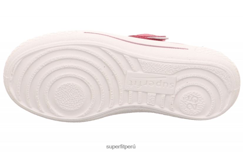 educación física Superfit niños pequeños tensy - bailarina con cierre de velcro rosa V06L24606 bailarinas