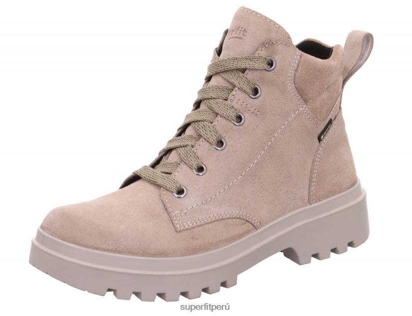 educación física Superfit niños pequeños abby - bota con cremallera beige V06L24704 botas