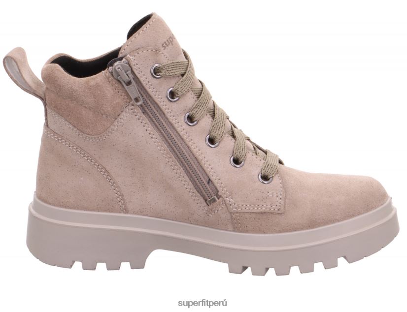 educación física Superfit niños pequeños abby - bota con cremallera beige V06L24704 botas