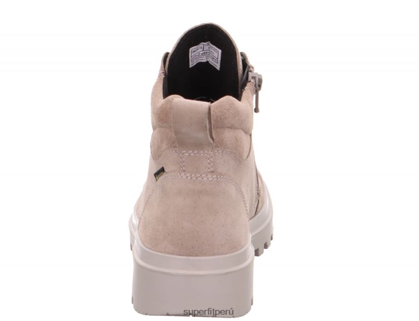 educación física Superfit niños pequeños abby - bota con cremallera beige V06L24704 botas