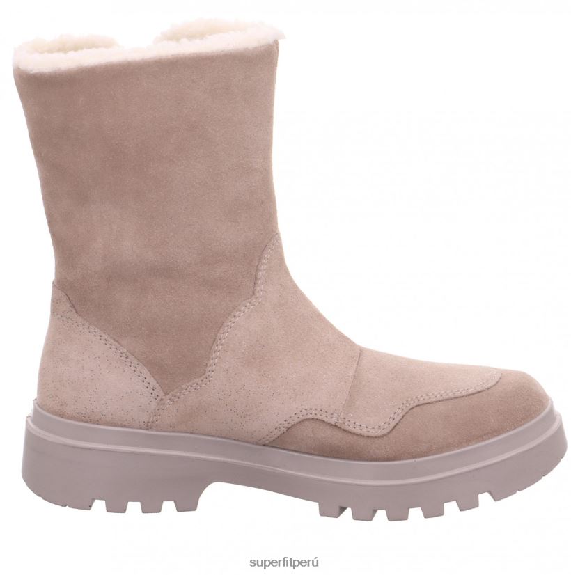 educación física Superfit niños pequeños abby - bota con cremallera beige V06L24729 botas