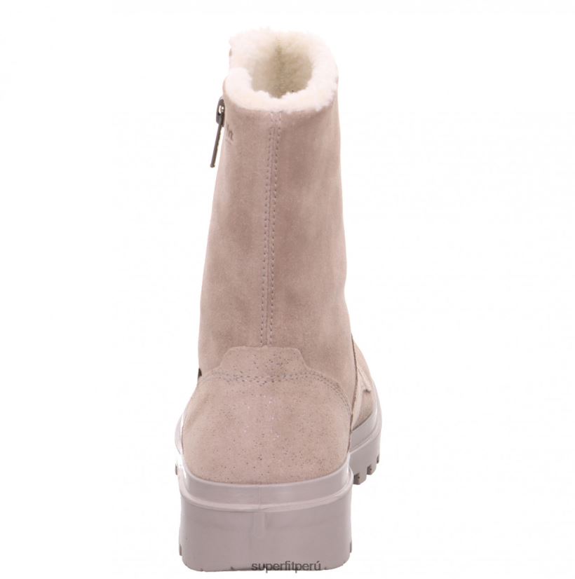 educación física Superfit niños pequeños abby - bota con cremallera beige V06L24729 botas