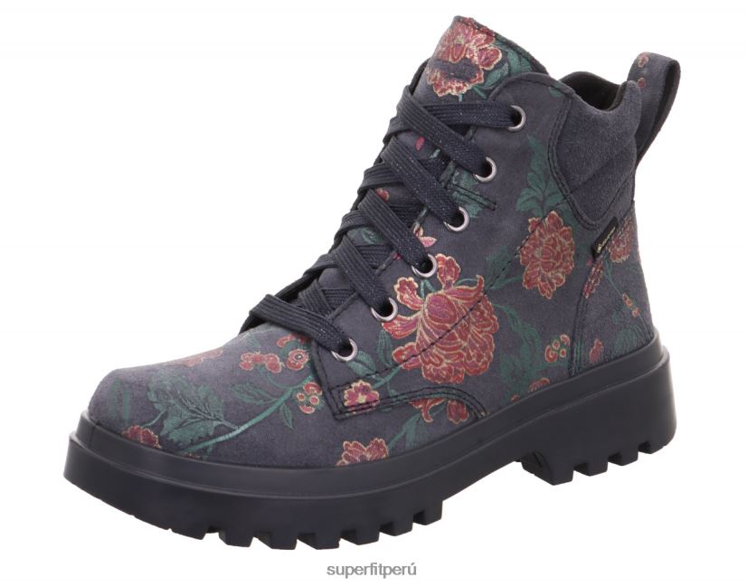 educación física Superfit niños pequeños abby - bota con cremallera gris V06L24740 botas