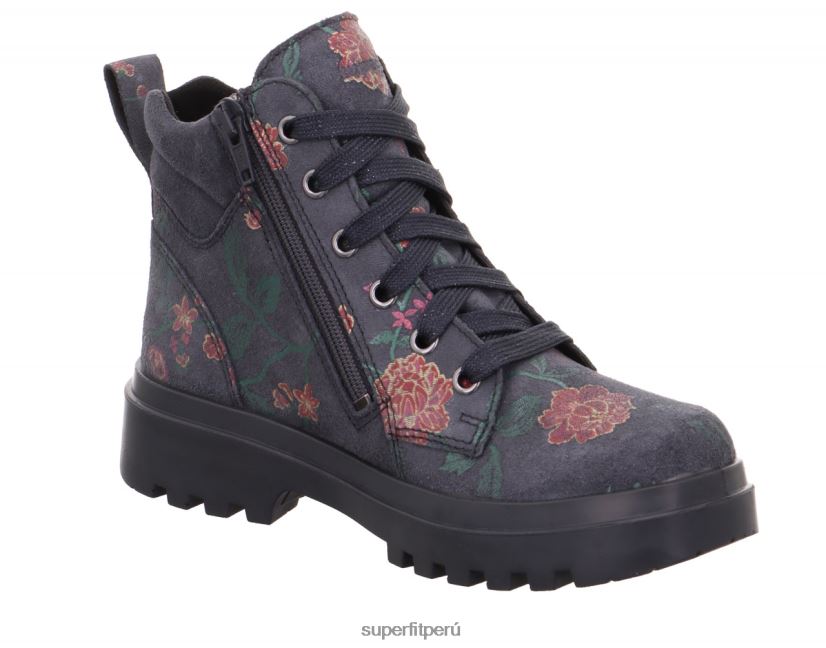 educación física Superfit niños pequeños abby - bota con cremallera gris V06L24740 botas