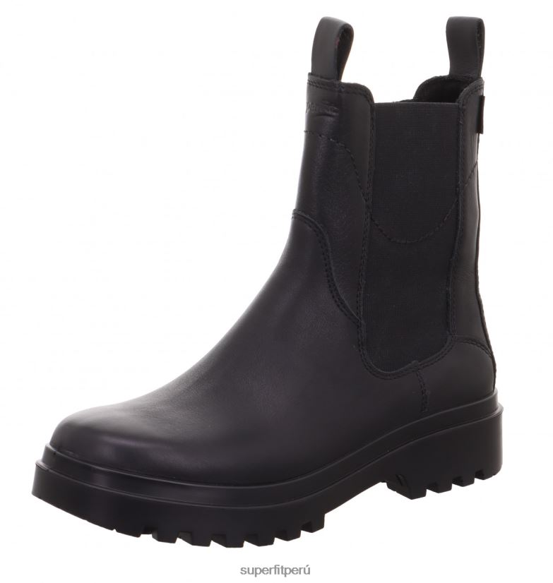 educación física Superfit niños pequeños abby - bota con cremallera negro V06L24744 botas