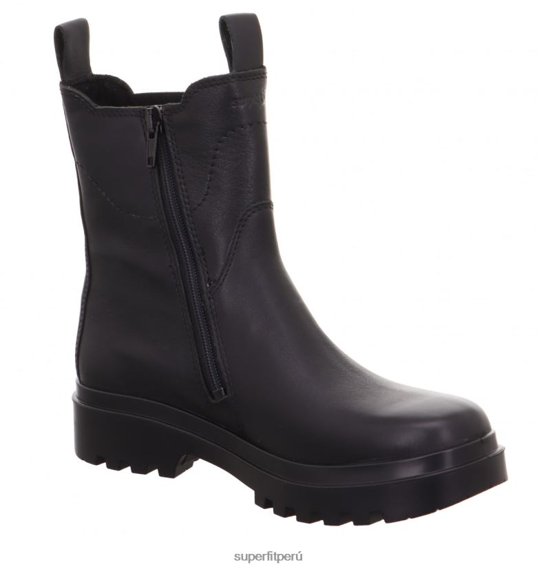 educación física Superfit niños pequeños abby - bota con cremallera negro V06L24744 botas