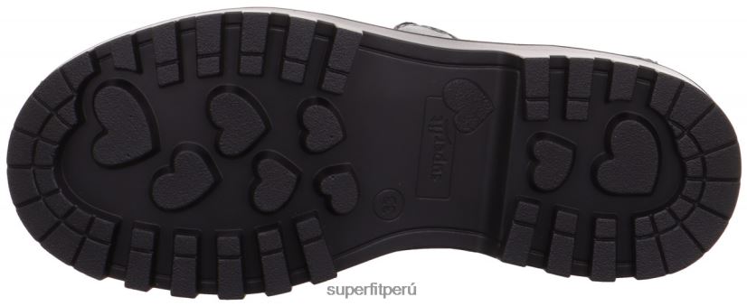 educación física Superfit niños pequeños abby - bota con cremallera negro V06L24744 botas