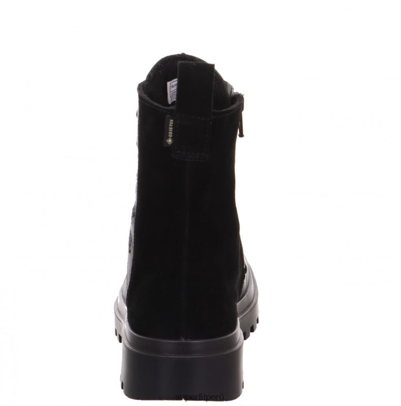 educación física Superfit niños pequeños abby - bota con cremallera negro V06L24765 botas