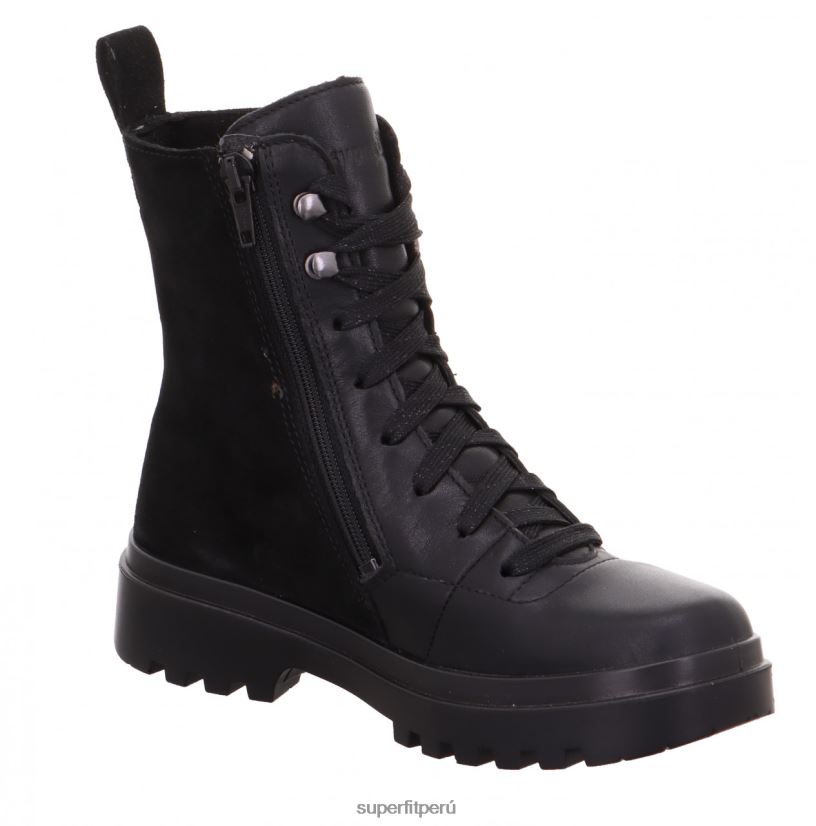 educación física Superfit niños pequeños abby - bota con cremallera negro V06L24765 botas