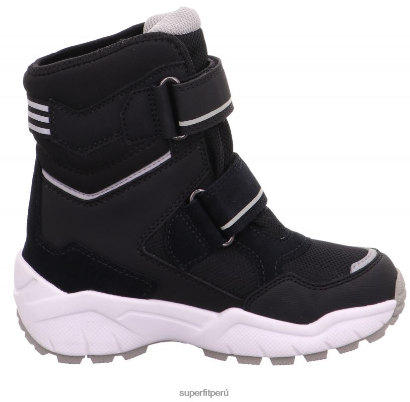 educación física Superfit niños pequeños culusuk 2.0 - bota con cierre de velcro Gris oscuro V06L24727 botas