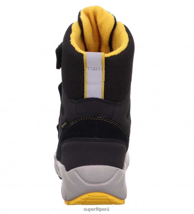 educación física Superfit niños pequeños culusuk 2.0 - bota con cierre de velcro amarillo negro V06L24761 botas