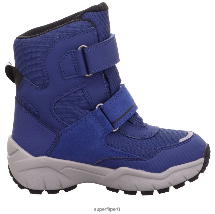 educación física Superfit niños pequeños culusuk 2.0 - bota con cierre de velcro azul negro V06L24754 botas