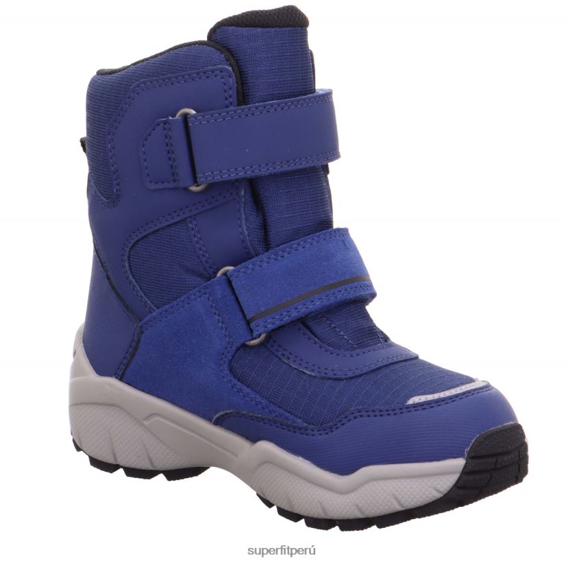 educación física Superfit niños pequeños culusuk 2.0 - bota con cierre de velcro azul negro V06L24754 botas