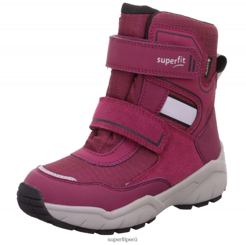 educación física Superfit niños pequeños culusuk 2.0 - bota con cierre de velcro negro rojo V06L24742 botas