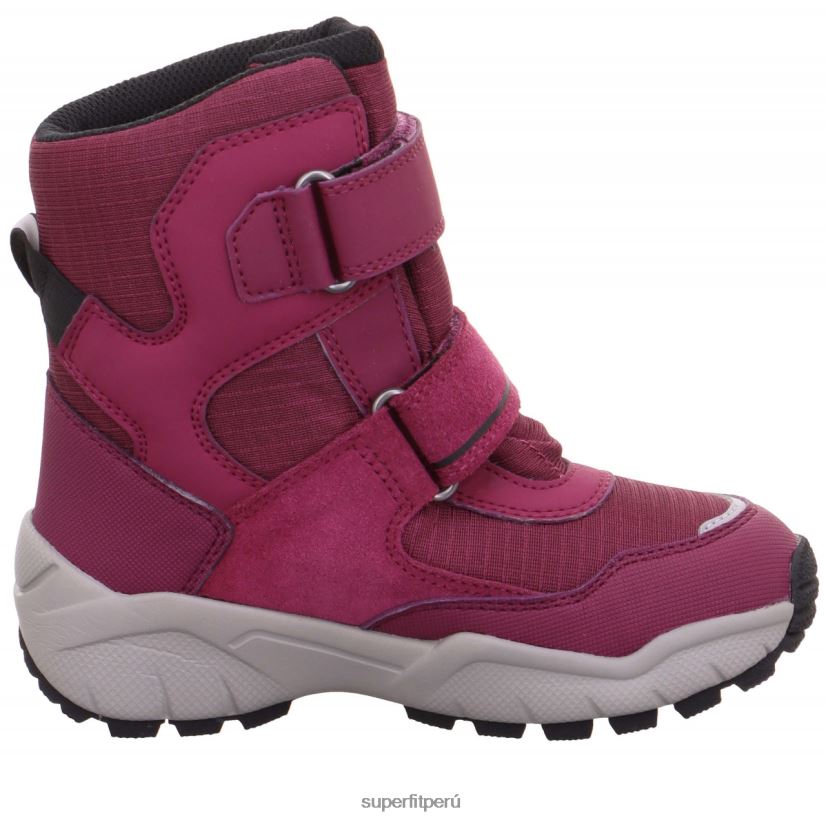 educación física Superfit niños pequeños culusuk 2.0 - bota con cierre de velcro negro rojo V06L24742 botas