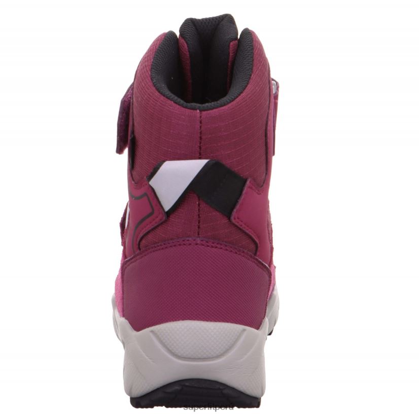 educación física Superfit niños pequeños culusuk 2.0 - bota con cierre de velcro negro rojo V06L24742 botas