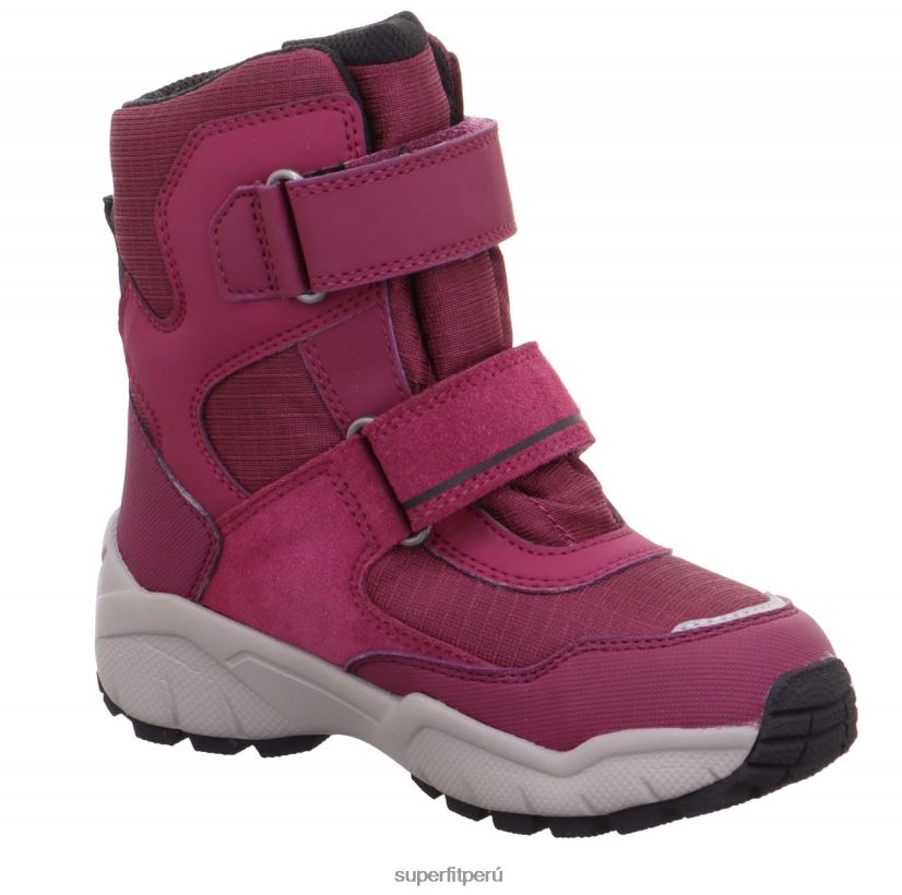 educación física Superfit niños pequeños culusuk 2.0 - bota con cierre de velcro negro rojo V06L24742 botas