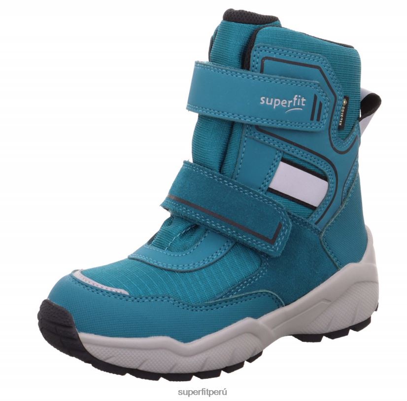 educación física Superfit niños pequeños culusuk 2.0 - bota con cierre de velcro verde/negro V06L24743 botas