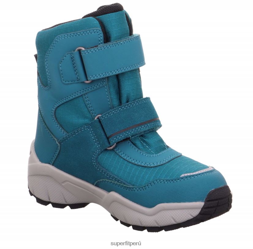 educación física Superfit niños pequeños culusuk 2.0 - bota con cierre de velcro verde/negro V06L24743 botas