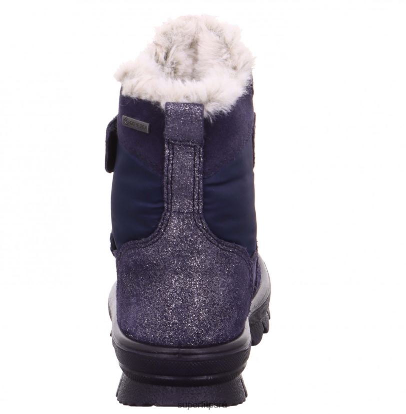 educación física Superfit niños pequeños flavia - bota con cierre de velcro azul V06L24690 botas