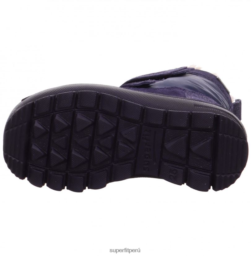 educación física Superfit niños pequeños flavia - bota con cierre de velcro azul V06L24690 botas