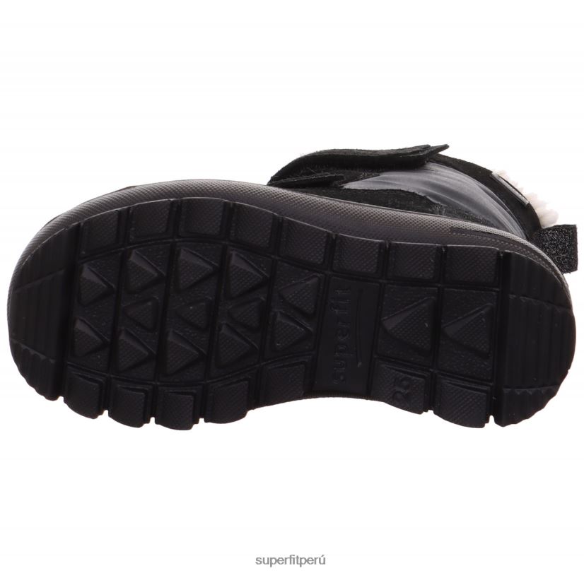 educación física Superfit niños pequeños flavia - bota con cierre de velcro negro V06L24733 botas