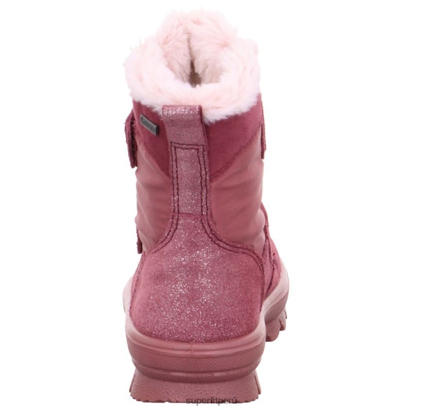 educación física Superfit niños pequeños flavia - bota con cierre de velcro rosa V06L24721 botas