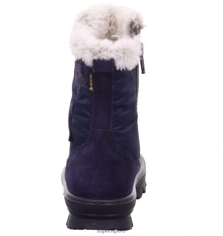 educación física Superfit niños pequeños flavia - bota con cremallera azul V06L24706 botas