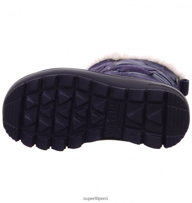 educación física Superfit niños pequeños flavia - bota con cremallera azul V06L24706 botas