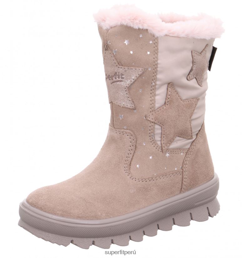 educación física Superfit niños pequeños flavia - bota con cremallera beige V06L24713 botas