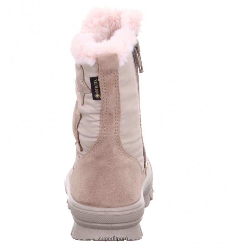 educación física Superfit niños pequeños flavia - bota con cremallera beige V06L24713 botas