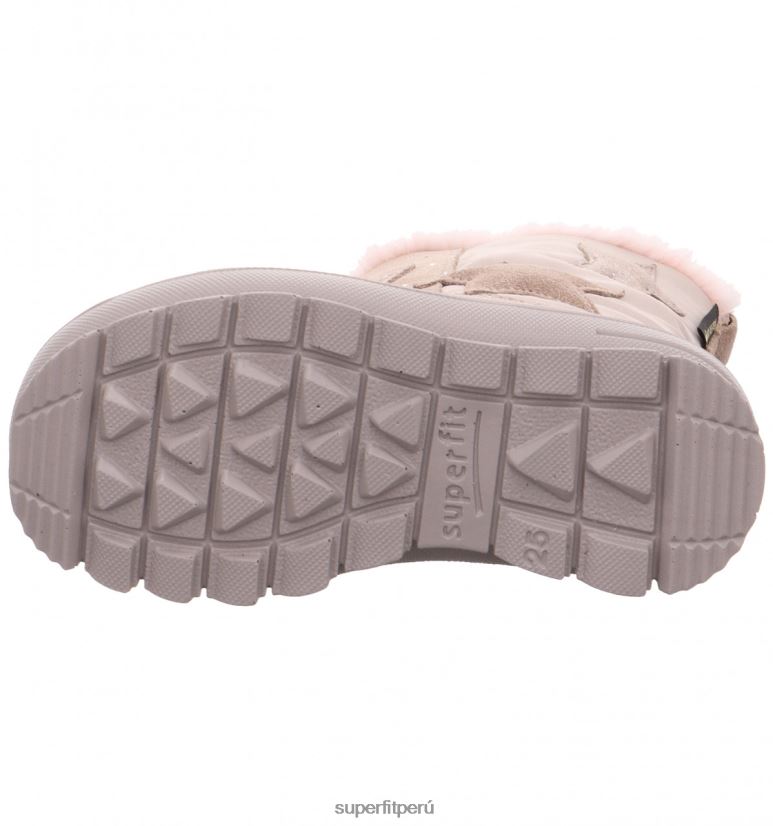 educación física Superfit niños pequeños flavia - bota con cremallera beige V06L24713 botas