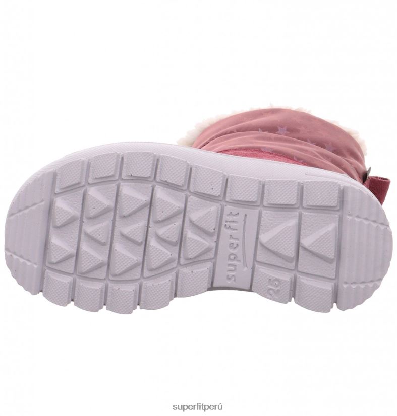 educación física Superfit niños pequeños flavia - bota con cremallera rosa V06L24692 botas