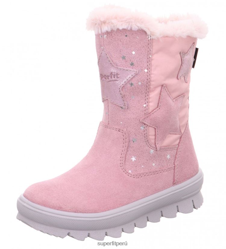 educación física Superfit niños pequeños flavia - bota con cremallera rosa V06L24750 botas