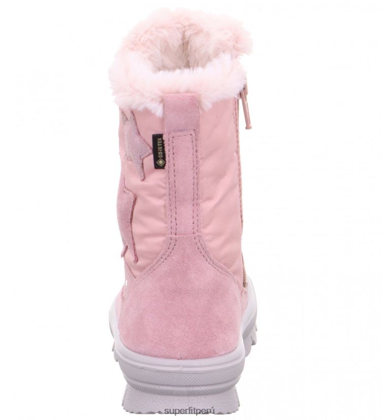 educación física Superfit niños pequeños flavia - bota con cremallera rosa V06L24750 botas