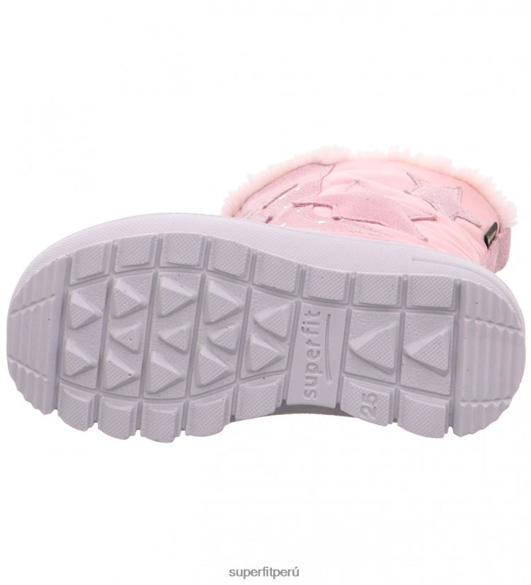 educación física Superfit niños pequeños flavia - bota con cremallera rosa V06L24750 botas