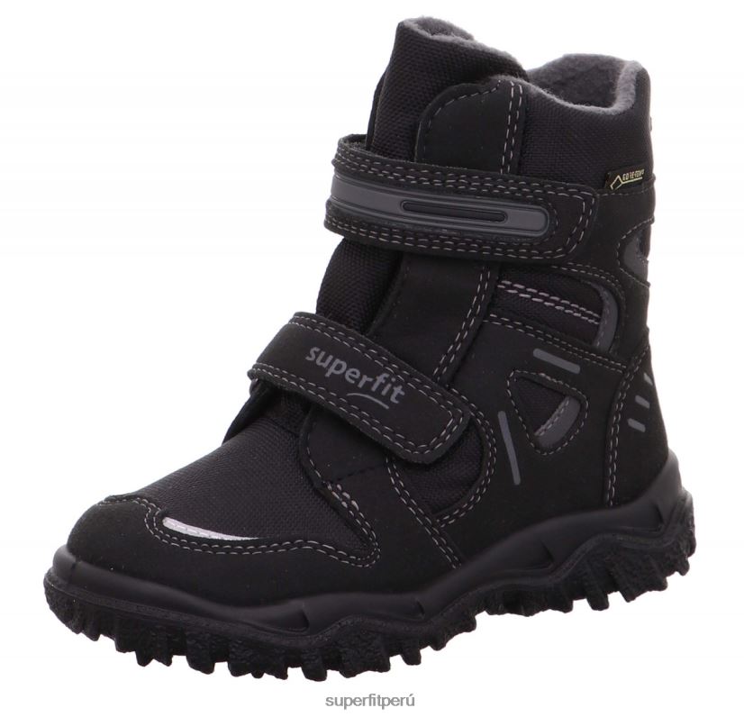 educación física Superfit niños pequeños husky - bota con cierre de velcro Gris oscuro V06L24731 botas