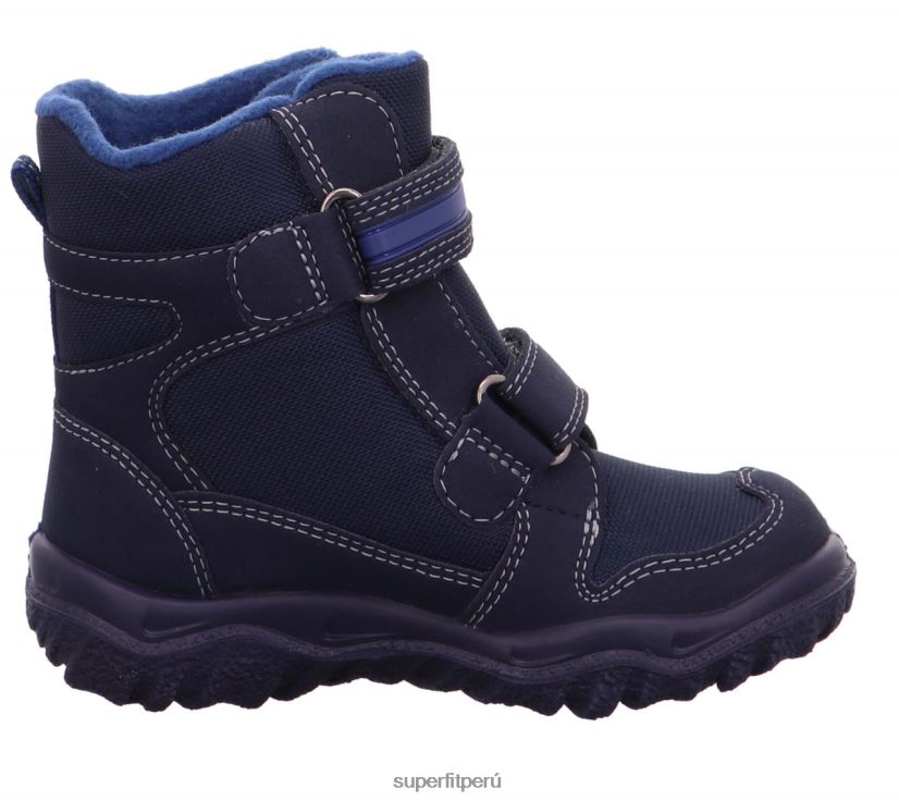 educación física Superfit niños pequeños husky - bota con cierre de velcro azul V06L24700 botas
