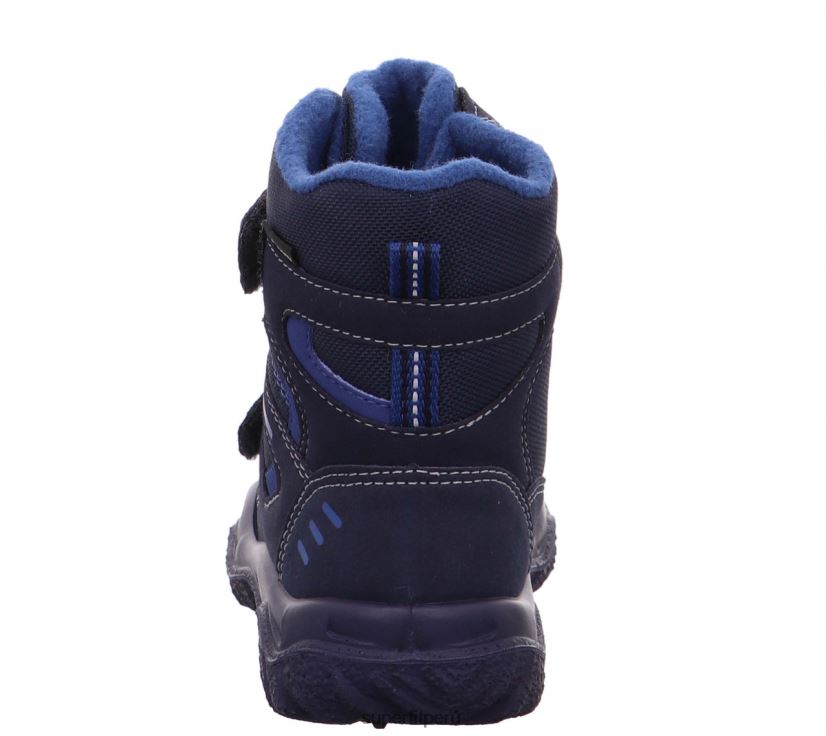 educación física Superfit niños pequeños husky - bota con cierre de velcro azul V06L24700 botas
