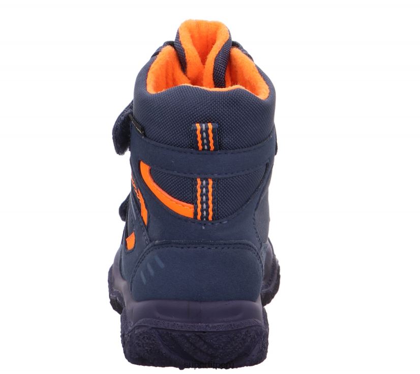 educación física Superfit niños pequeños husky - bota con cierre de velcro azul/naranja V06L24702 botas