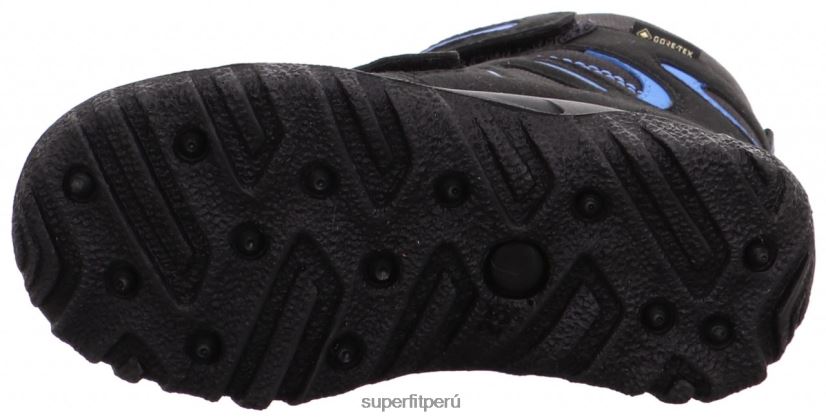 educación física Superfit niños pequeños husky - bota con cierre de velcro azul negro V06L24701 botas