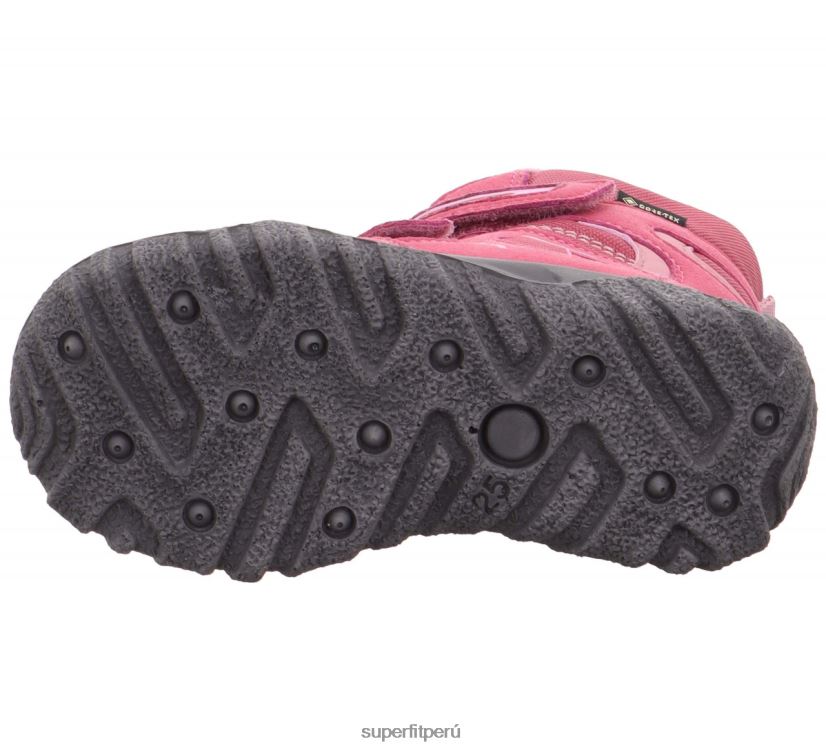 educación física Superfit niños pequeños husky - bota con cierre de velcro rosa V06L24753 botas