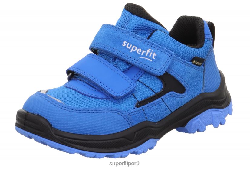 educación física Superfit niños pequeños jupiter - zapatillas bajas con cierre de velcro azul negro V06L24758 botas