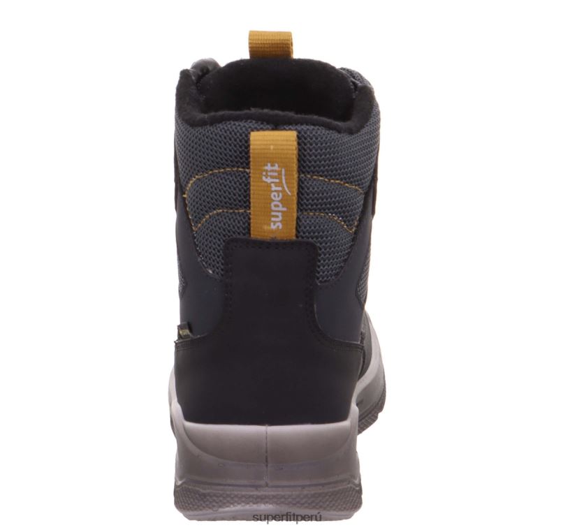 educación física Superfit niños pequeños mars - bota con sistema boa fit Gris oscuro V06L24747 botas