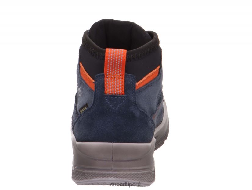 educación física Superfit niños pequeños mars - bota con sistema boa fit azul rojo V06L24757 botas